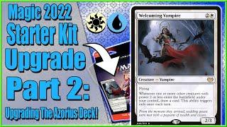 Magic 2022 Starter Kit Azorius Deck Upgrade! How To Upgrade An MTG Deck