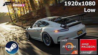 Forza Horizon 4 | AMD Ryzen 5 5600G + Radeon Vega 7 + 16GB RAM