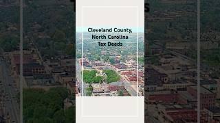 Cleveland County, North Carolina Tax SaleTax Deed Auction - bid to own - upset bid #ttsm