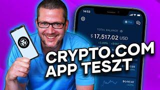 Leteszteltük a CRYPTO.COM mobil applikációját | Így keress akár 50 USD bónuszt!