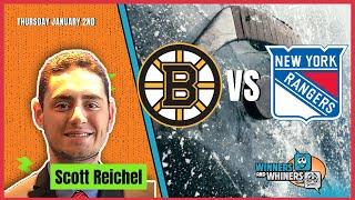 Free NHL Betting Pick- Boston Bruins vs. New York Rangers, 1/2/25: Scott's Selections