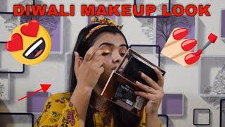 Best Diwali Makeup Look  || Quick Makeup || Rajni Rajput