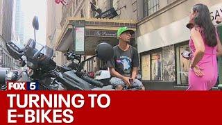 NYC migrants turn to e-bikes, food delivery to make ends meet
