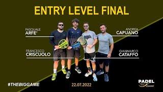 PADEL TOURNAMENT | THE BIG GAME | FINALE ENTRY LEVEL 2022 | HIGHLIGHTS E PREMIAZIONE