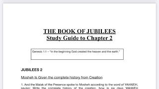 Book of Jubilees Chapter 2