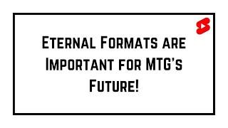 Eternal Formats Are Important For MTG's Future! ️️ | Magic: The Gathering | #shorts #MTG #skit