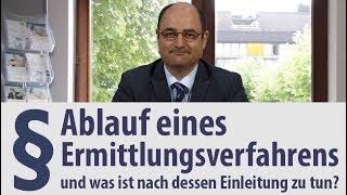 Ermittlungsverfahren eingeleitet | Was ist zu tun?