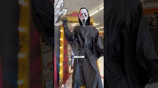 (1) Ghostface Halloween animatronic: Spirit Halloween  2024 #spirithalloween #animatronic