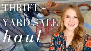 Huge Second Hand Haul! Thrift, Consignment, Yard Sale