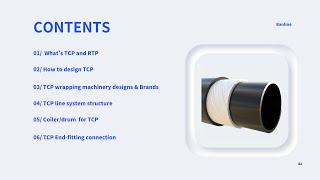 Fiberglass tape TCP/RTP pipe & machinery design - Part 01