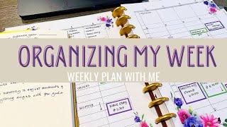 Organize the week with me in my Weekly Hourly Planner #weeklyplanwithme #plannertips