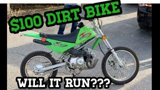 $100 dirt bike - Canadian Tire Baja 90cc