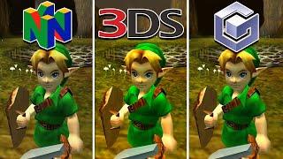 The Legend of Zelda Ocarina of Time (1998) N64 vs 3DS vs GameCube (Which One is Better?)