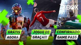 VÁRIOS JOGOS GRÁTIS, GRANDE CONFIRMAÇÃO no GAME PASS e XBOX nas ALTURAS!