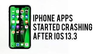 iPhone Apps Crashing after the iOS 13.3 Update. Here’s the fix!