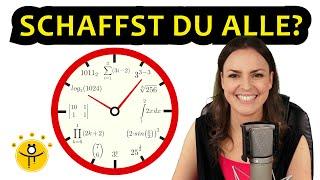 Schaffst du ALLE? – Dann bist DU ein Mathe Nerd! 