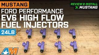 1999-2004 Mustang Ford Performance EV6 High Flow Fuel Injectors Review & Install