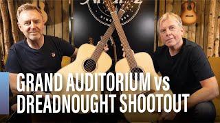 Dreadnought vs Grand Auditorium: Which Guitar Sounds Better?