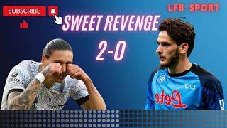 Sweet revenge Liverpool 2-0 Napoli Champion league 22/23 | LFB Sport #shorts