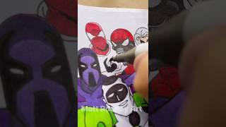 Drawing Spiderman Part 29 Ben Riley  #marvel #art