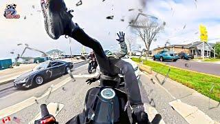 SHOCKING ! Luckiest Biker In The Week | MOTORCYCLE CRASHES  2025.