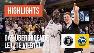 Das überragende letzte Viertel! Veolia Towers Hamburg - ALBA BERLIN - BBL Highlights