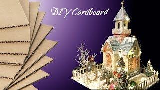 How To Make a Small Cardboard Church