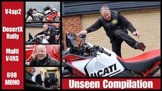 Unseen Ducati Multistrada RS, Panigale V4sp2, DesertX Rally & More Compilation