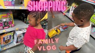 Joy Family Vlog #001 | Showing Our Kids how to choose 1 toy at the store #familyvlog