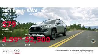 Belleville Toyota - 2021 Toyota Corolla Hatchback - Toyota RAV4 - Toyota Highlander - Weekly Offer