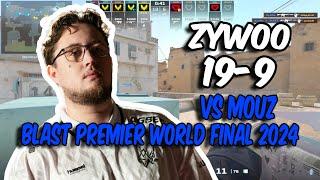 CS2 POV | Vitality ZywOo (19/9) vs MOUZ (Dust2) @ BLAST Premier World Final 2024