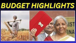 Budget Highlights Top Points of Budget | Explained in Punjabi | Punjabi News Corner