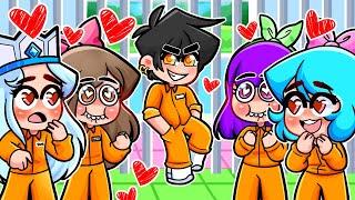 TODAS LAS CHICAS SE ENAMORAN DE SRJUANCHO EN LA CARCEL  ¿ME BESAN?  SRJUANCHO MINECRAFT ROLEPLAY