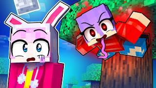 Playing Minecraft as SCARY FRIEND!