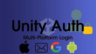 Unity Player Accounts  :  Multi-Platform Auth Login (Google, Apple, Email & More!) in 9 Easy Minutes