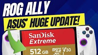 ROG Ally's SD Card Issue - HUGE update from Asus!