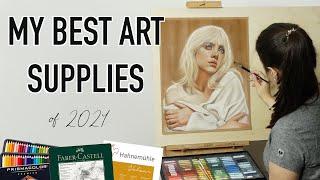 MY BEST ART SUPPLIES OF 2021: All mediums + tips from a portrait artist