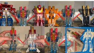 Transformers ehobby ghost starscream unboxing and review. Rare Japanese exclusive G1 mould figure.