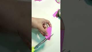 Easy Flower Petal #flowers #craft #shorts