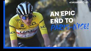 "Dominant From Start To Finish!" | Watch Brilliant Finish Of Stage 8 At Paris-Nice | Eurosport