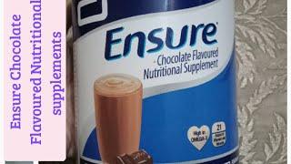 Ensure Chocolate Flavoured Nutritional supplements  My Fav 