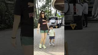 Kareena Kapoor Khan, Saif Ali Khan, Jehangir Ali Khan & Taimur Ali Khan Spotted in Bandra 