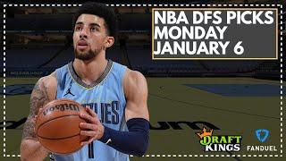 NBA DFS LIVE PRE-LOCK Q&A: MONDAY JANUARY 6th FanDuel & DraftKings Lineup Advice