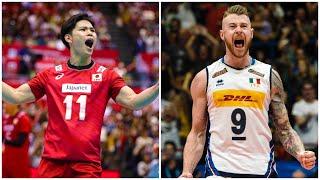 Yuji Nishida vs Ivan Zaytsev | Who is the Best Volleyball Player in The World? (HD)