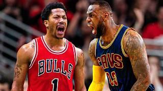 When LeBron James Fought Derrick Rose in the Playoffs  ! Full 2015 Series