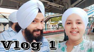 Vlog - Delhi to Devas and Indore Tour - Biba Prabhleen Kaur - Bala Pritam Kirtani Jatha Delhi Wale