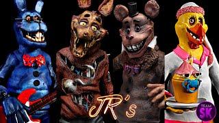 Como Hacer los ANIMATRONICOS de JR's (Freddy, Bonnie, Foxy y Chica) de Plastilina | PlastiVerse