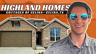 Cottages of Celina | Highland Homes | Rover Plan Home Tour | Celina, TX