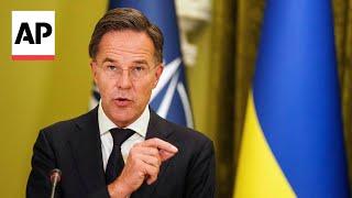 NATO head Rutte confirms Ukraine to become a NATO member