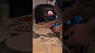 Stretching Neapolitan Pizza Dough Like a Pro️! #PizzaPOV #NeapolitanPizza #PizzaMaking  #pizzayolo